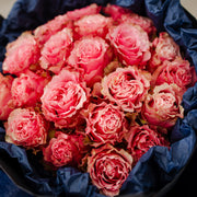 Pink roses bouquet