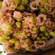 Lisianthus flower bouquet