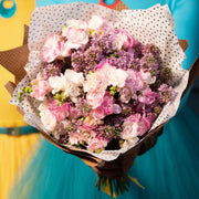 Freesia and Lilac bouquet