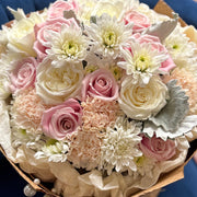 Fresh Sugar Rose bouquet, a sweet romantic floral gift