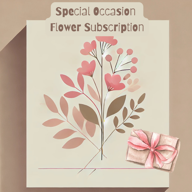 special occasion flower subscription logo