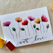 Card with "With Love" text